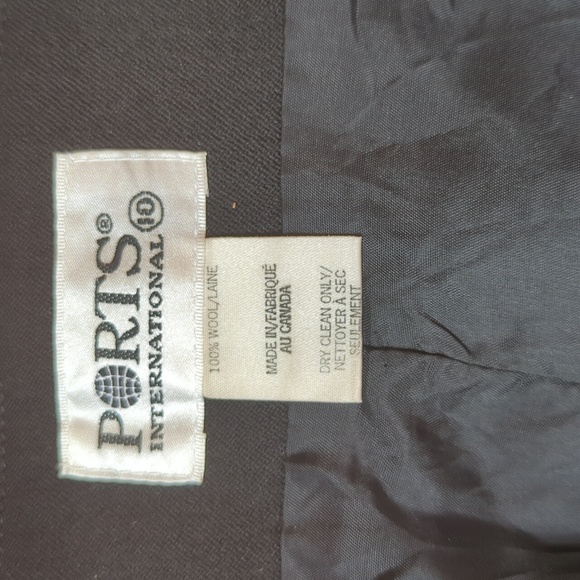 Vintage black 100% wool pencil skirt - Picture 6 of 6